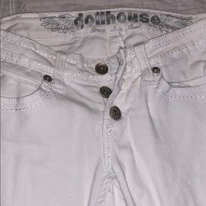 White jeans high waisted